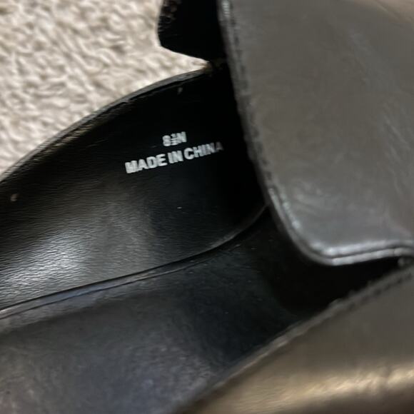 Walking Cradles Womens Black Size 8.5 N Myles Slides Heeled Slip Ons Comfort - Picture 3 of 16